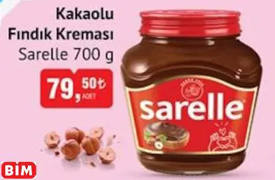 SARELLE KAKAOLU FINDIK KREMASI